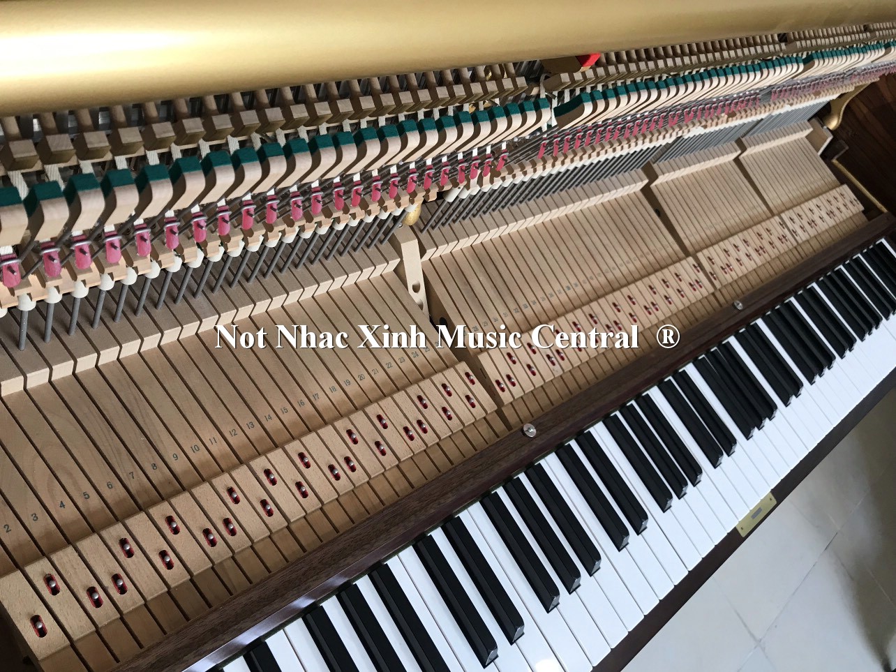 Đàn piano cơ Yamaha W101B